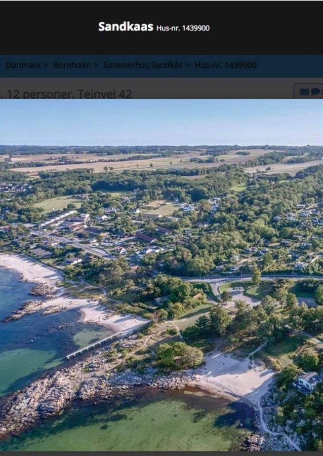 Heidis Residence-Sandkaas, Bornholm 阿灵厄 外观 照片